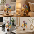 Seven Chakra Crystal Tree