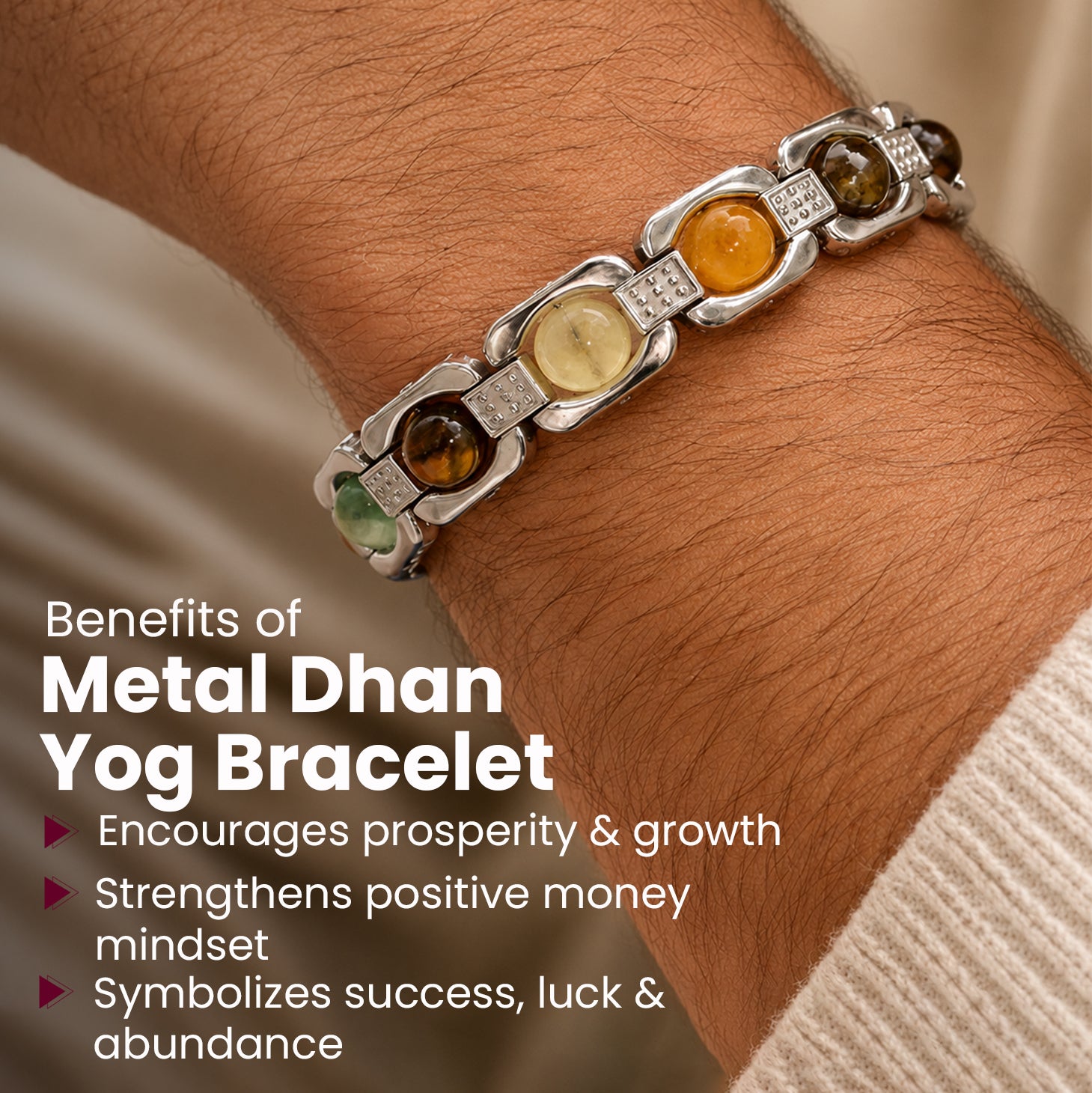 Metal Dhan Yog Bracelet