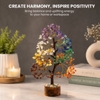 Seven Chakra Crystal Tree