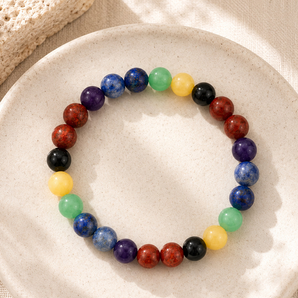 Seven Chakra Intention Bracelet
