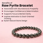 Raw Pyrite Bracelet