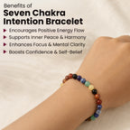 Seven Chakra Intention Bracelet