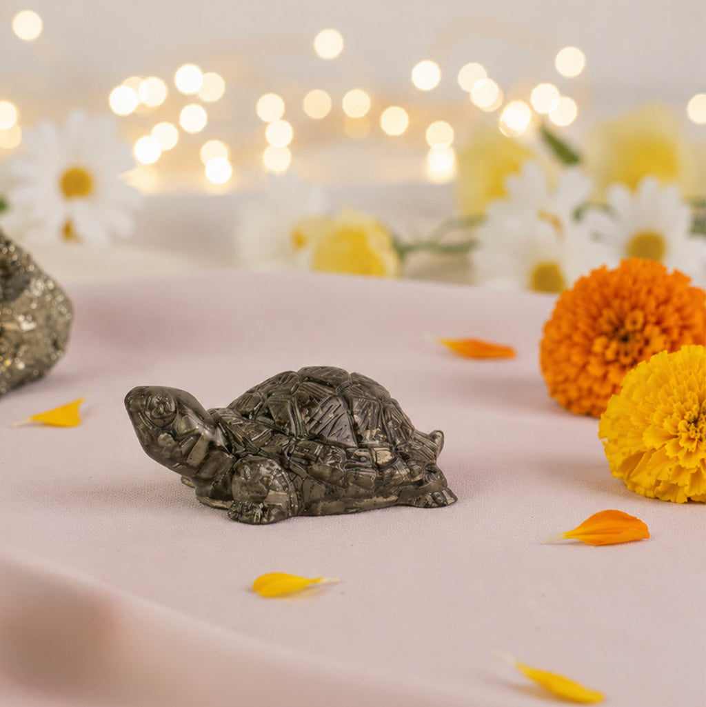 Vastu Pyrite Tortoise