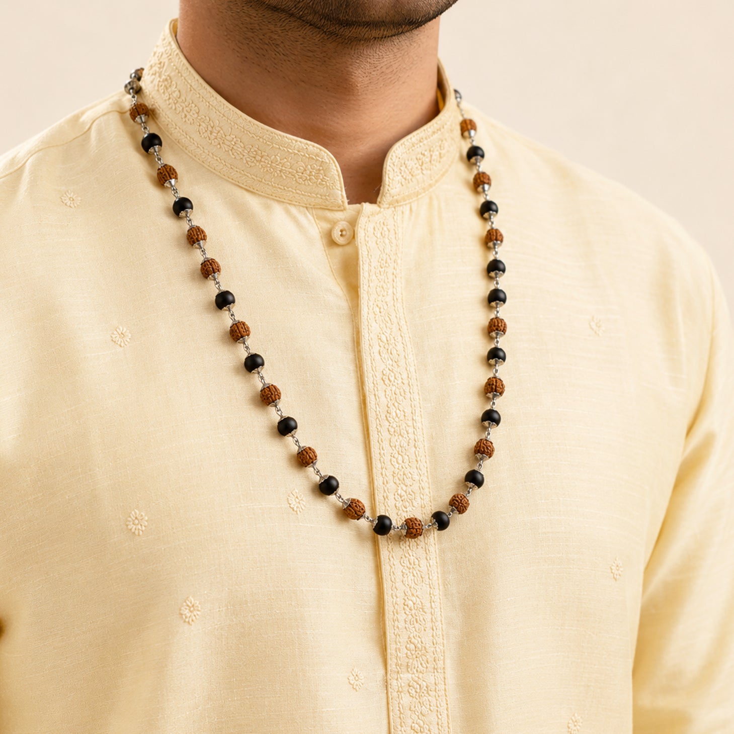 Karungali Rudraksha Mala