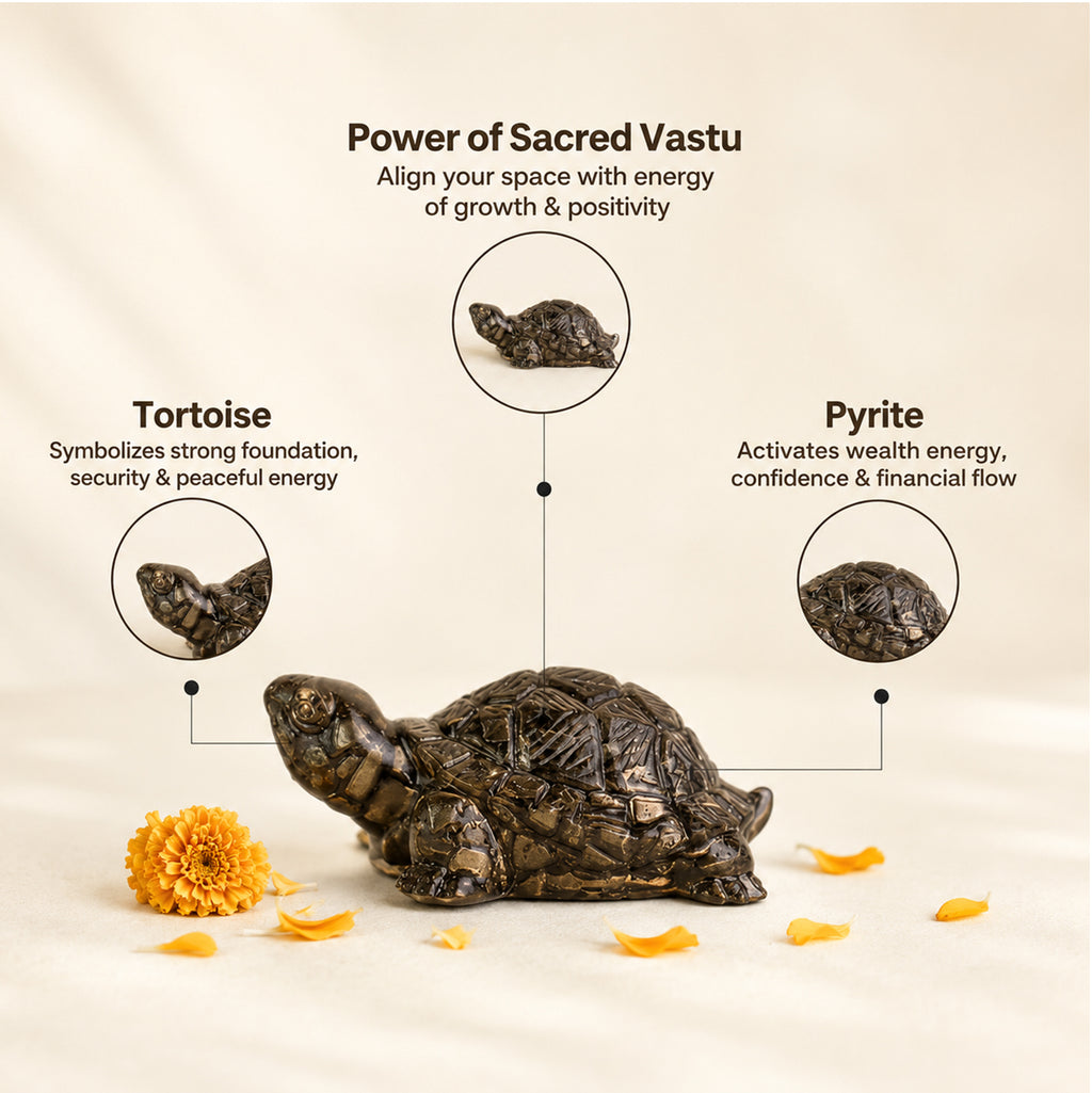 Vastu Pyrite Tortoise